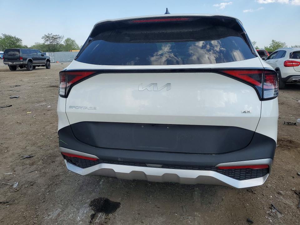 2025 Kia Sportage VIN KNDPUCDF0S7352878 COPART salvage auction — FRONT END, Md - Cert Of Salvage > 75% Damage, sold $200 on 2026-07-23 (photo 6)
