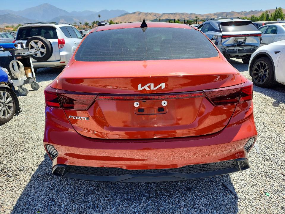 2023 Kia Forte VIN 3KPF24AD6PE679934 COPART salvage auction — FRONT END, Ca - Salvage Certificate, sold $3,000 on 2026-07-22 (photo 6)