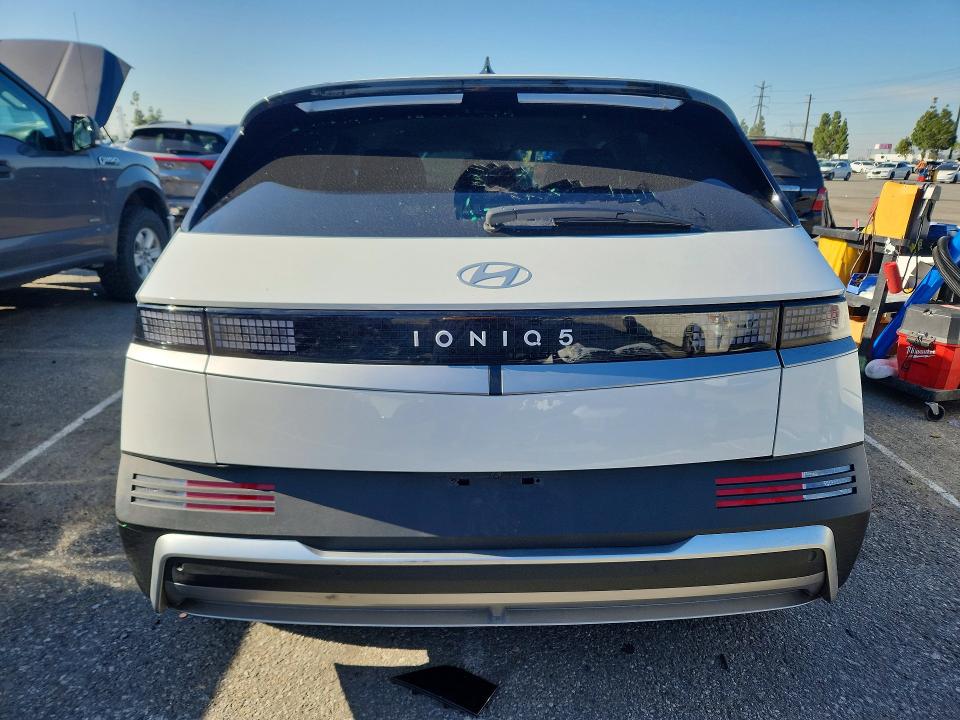 2025 Hyundai Ioniq VIN 7YAKN4DA9SY006414 COPART salvage auction — FRONT END, Ca - Salvage Certificate, sold $10,400 on 2026-07-30 (photo 6)