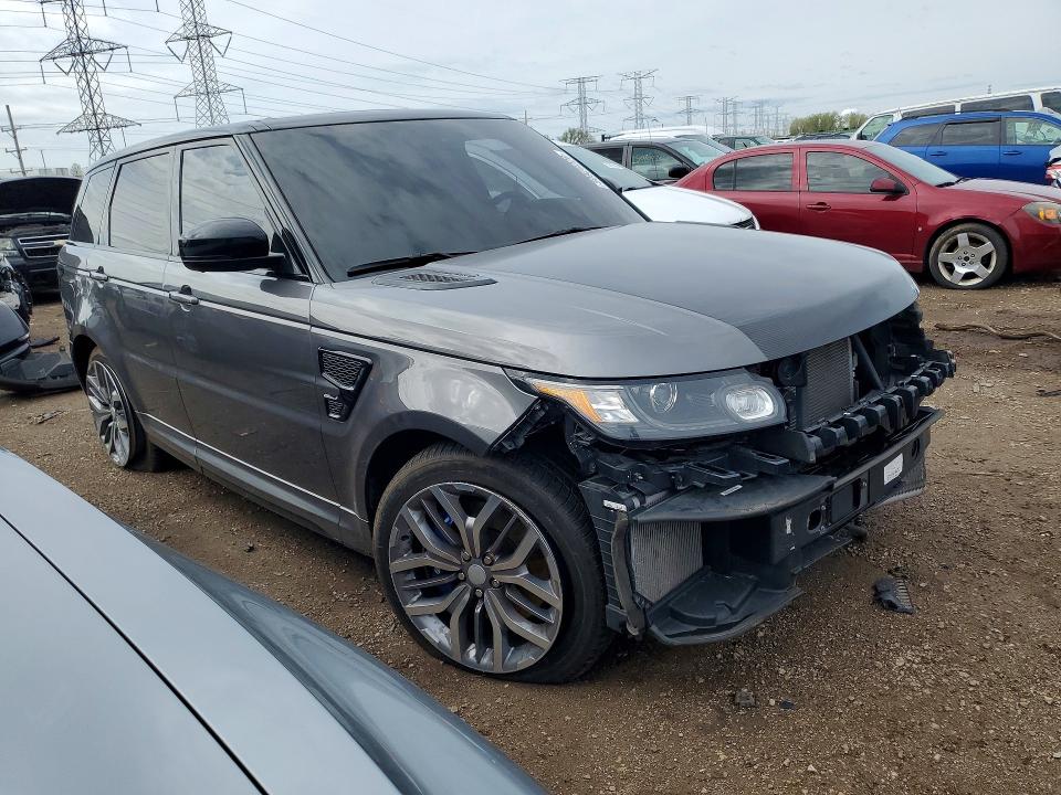 2015 Land rover RANGE ROVER VIN SALWZ2EF5FA520330 COPART salvage auction — FRONT END, Il - Salvage Certificate, sold $8,600 on 2026-07-28 (photo 4)