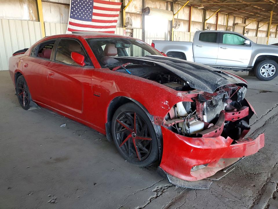 2011 Dodge Charger VIN 2B3CL5CT1BH512437 COPART salvage auction — FRONT END, Az - Cert Of Title - Salvage, sold $3,350 on 2026-07-08 (photo 4)
