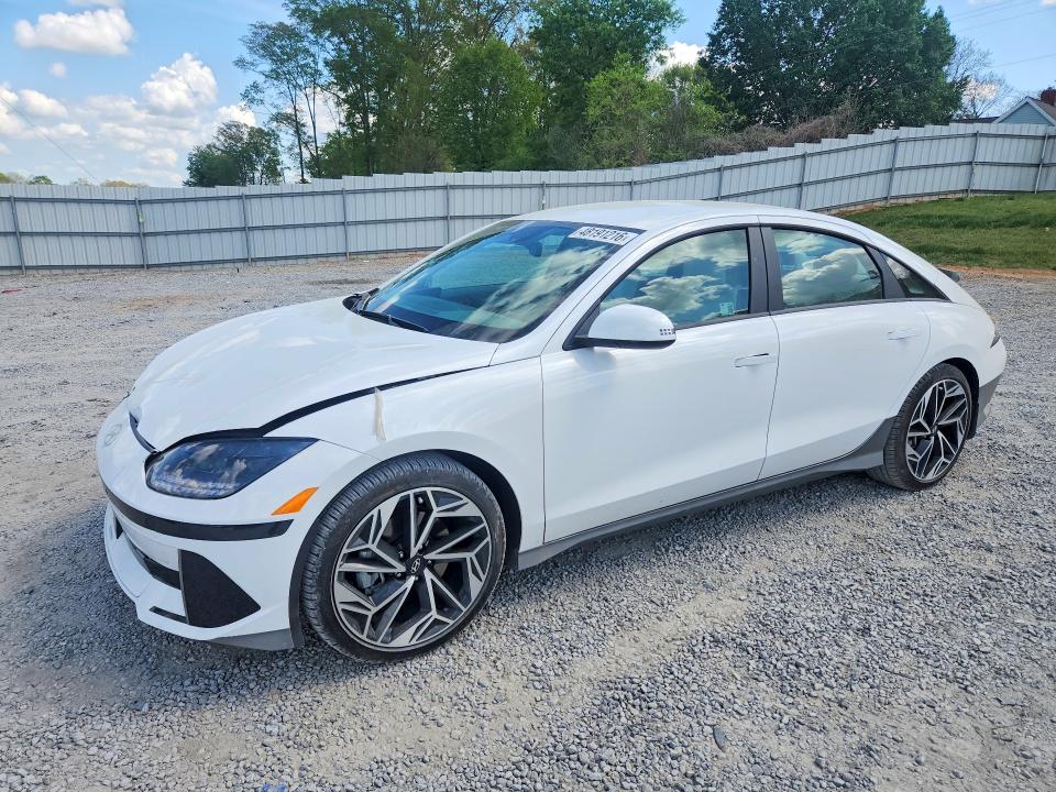 2025 Hyundai Ioniq 6 VIN KMHM34AC4SA114231 COPART salvage auction — FRONT END, Nc - Salvage Certificate Of Title, sold $7,200 on 2026-07-29 (photo 1)