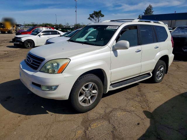 2008 Lexus Gx VIN JTJBT20X080167685 COPART salvage auction — REAR END, Nc - Salvage Certificate Of Title, sold $4,300 on 2026-07-10 (photo 1)