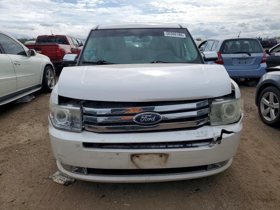 2011 Ford Flex VIN 2FMHK6DT9BBD16143 COPART salvage auction — FRONT END, Il - Salvage Certificate, sold $425 on 2026-07-09 (photo 5)