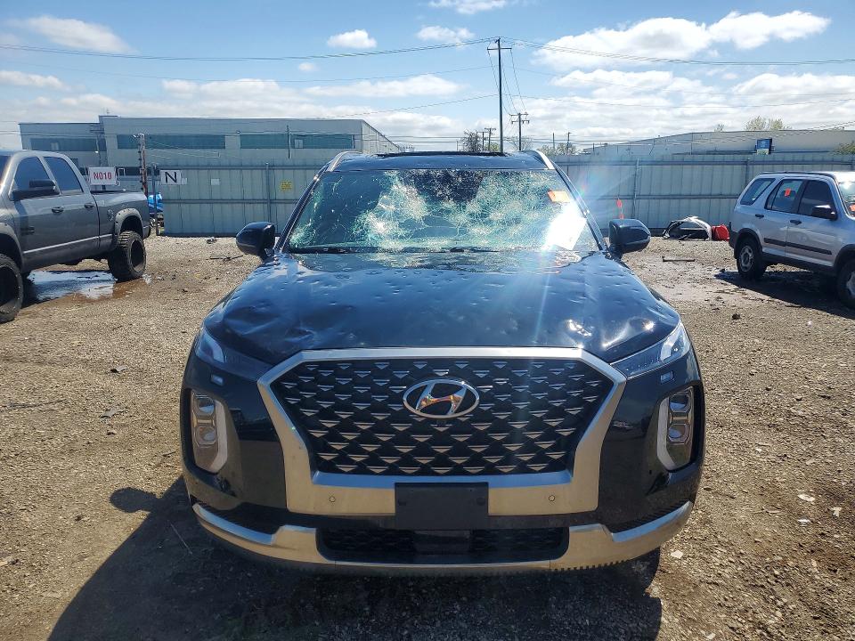 2022 Hyundai Palisade VIN KM8R7DHE7NU426600 COPART salvage auction — HAIL, Il - Salvage Certificate, sold $5,200 on 2026-07-29 (photo 5)
