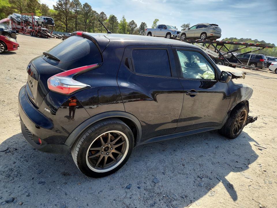 2016 Nissan Juke VIN JN8AF5MV5GT656181 COPART salvage auction — BURN, VA - CERT OF TITLE - SALVAGE, sold $100 on 2026-07-28 (photo 3)