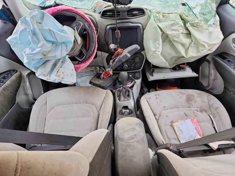 2022 Jeep Renegade VIN ZACNJDB10NPN72233 COPART salvage auction — FRONT END, Ne - Cert Of Title-Salvage, sold $550 on 2026-08-04 (photo 8)