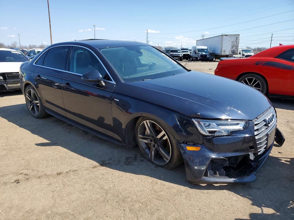 2017 Audi A4 VIN WAUFNAF40HN038822 COPART salvage auction — SIDE, Salvage Title, sold $1,850 on 2026-07-10 (photo 4)