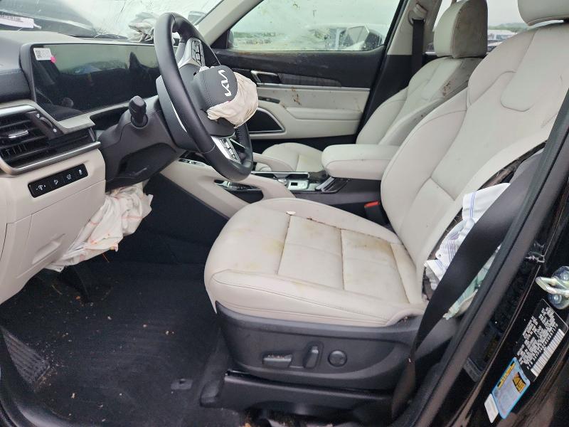2025 Kia Telluride VIN 5XYP34GC8SG697170 COPART salvage auction — FRONT END, Tx - Salvage Vehicle Title, sold $3,450 on 2026-07-30 (photo 7)