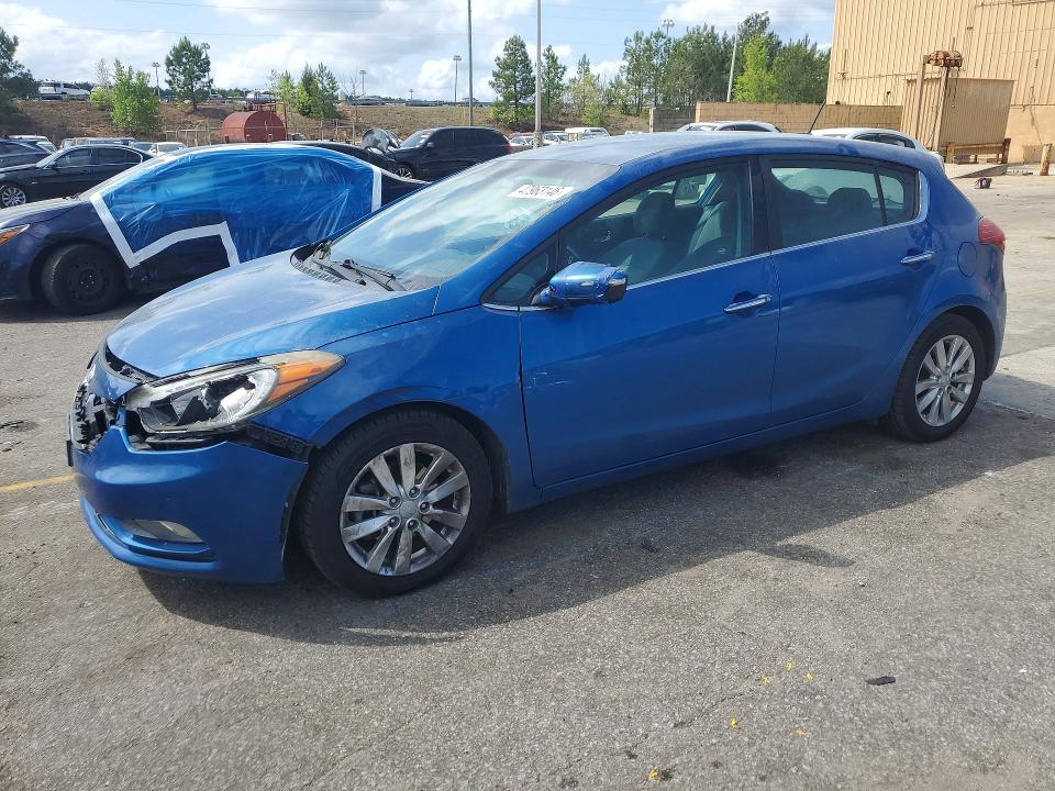 2015 Kia Forte VIN KNAFX5A83F5320235 COPART salvage auction — FRONT END, Sc - Cert Of Title-Salvage, sold $625 on 2026-07-03 (photo 1)