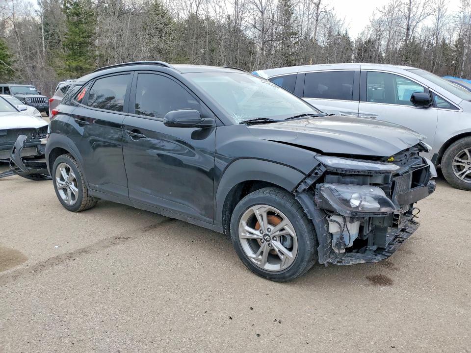 2023 Hyundai Kona VIN KM8K22AB9PU933599 COPART salvage auction — FRONT END, On - Permit Salvage, sold $3,100 on 2026-07-28 (photo 4)