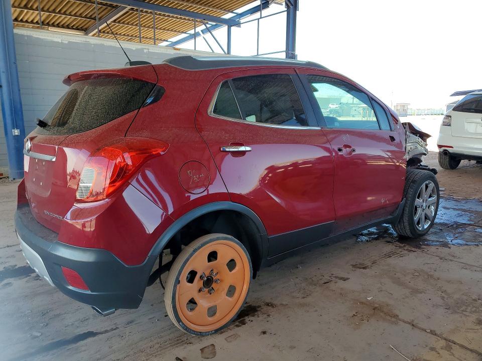 2016 Buick Encore VIN KL4CJCSB8GB568838 COPART salvage auction — FRONT END, Id - Salvage Certificate Of Title, sold $1,550 on 2026-07-07 (photo 3)