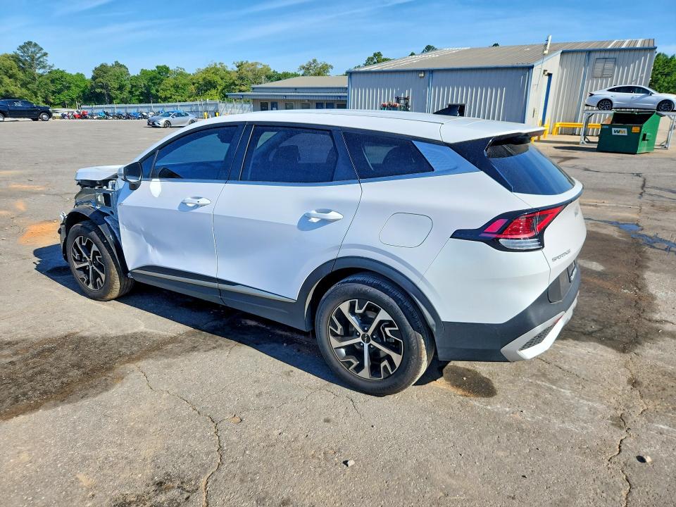 2025 Kia Sportage VIN 5XYK33DF4SG282818 COPART salvage auction — FRONT END, AL - CERT OF TITLE-SALVAGE TITLE, sold $8,700 on 2026-07-27 (photo 2)