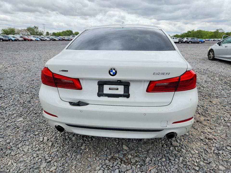 2018 BMW 5er VIN WBAJA7C59JWA71228 COPART salvage auction — FRONT END, Il - Salvage Certificate, sold $9,500 on 2026-07-06 (photo 6)