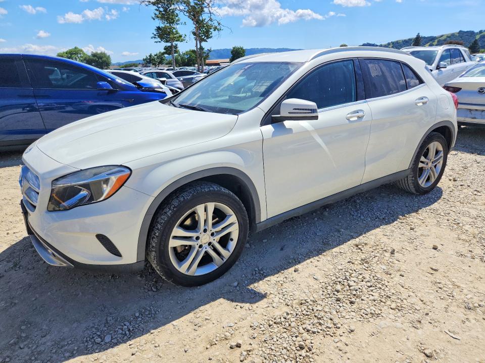 2017 Mercedes-benz Gla-klasse VIN WDCTG4EB9HJ349846 COPART salvage auction — MECHANICAL, Ca - Dis/Dlr/Exp Only Clean Title (P), sold $1,350 on 2026-07-30 (photo 1)