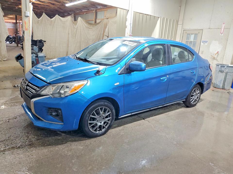 2021 Mitsubishi Mirage VIN ML32FUFJ4MHF00710 COPART salvage auction — REAR END, TN - SALVAGE CERTIFICATE, sold $1,200 on 2026-07-30 (photo 1)