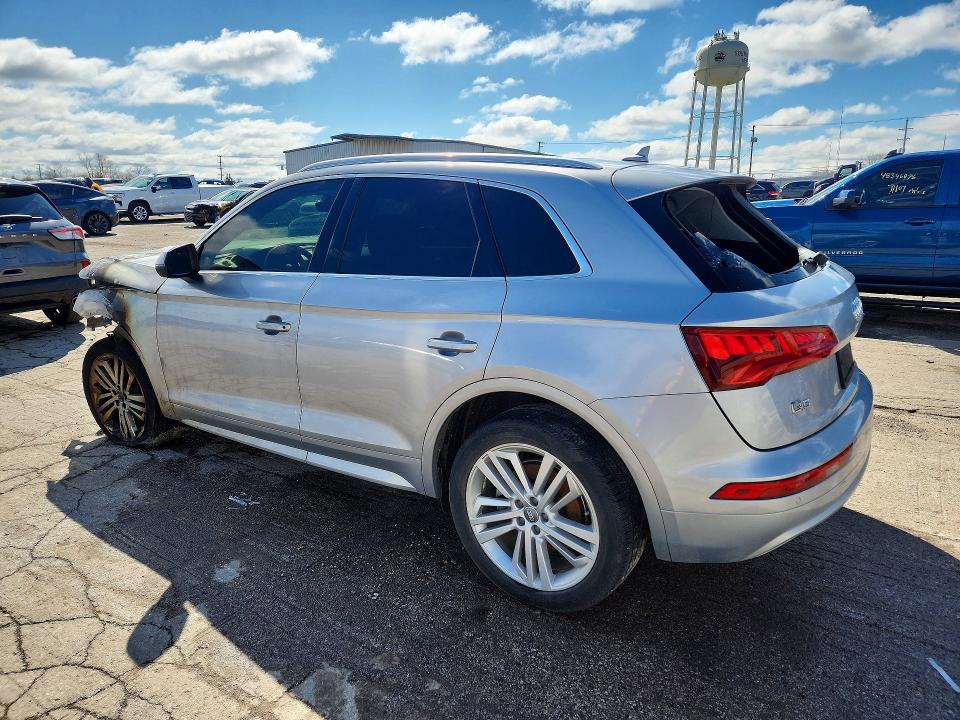 2019 Audi Q5 VIN WA1BNAFY5K2039892 COPART salvage auction — ENGINE BURN, Il - Salvage Certificate, sold $1,150 on 2026-07-31 (photo 2)