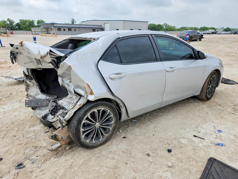 2015 Toyota Corolla VIN 5YFBURHE7FP232644 COPART salvage auction — REAR END, Id - Salvage Certificate Of Title, sold $1,000 on 2026-07-09 (photo 3)