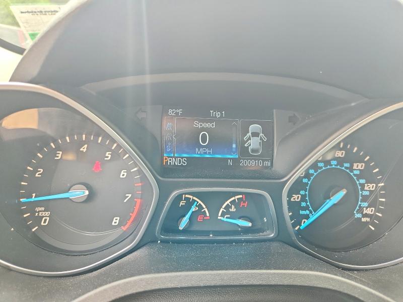2016 Ford Escape VIN 1FMCU0GX7GUA64278 COPART salvage auction — FRONT END, La - Cert Of Title-Salvage, sold $800 on 2026-07-02 (photo 9)