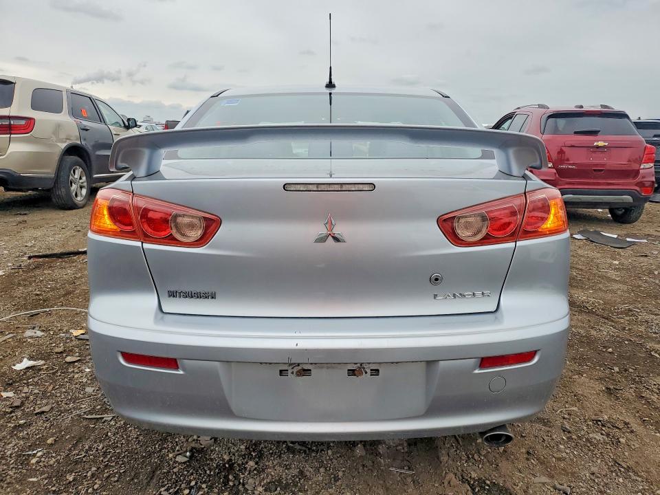 2009 Mitsubishi Lancer VIN JA3AU26U79U007434 COPART salvage auction — FRONT END, IL - SALVAGE CERTIFICATE, sold $375 on 2026-07-29 (photo 6)