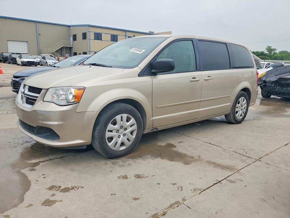2014 Dodge VIN 2C4RDGBG3ER230708 COPART salvage auction — SIDE, Tx - Salvage Vehicle Title, sold $775 on 2026-07-09 (photo 1)