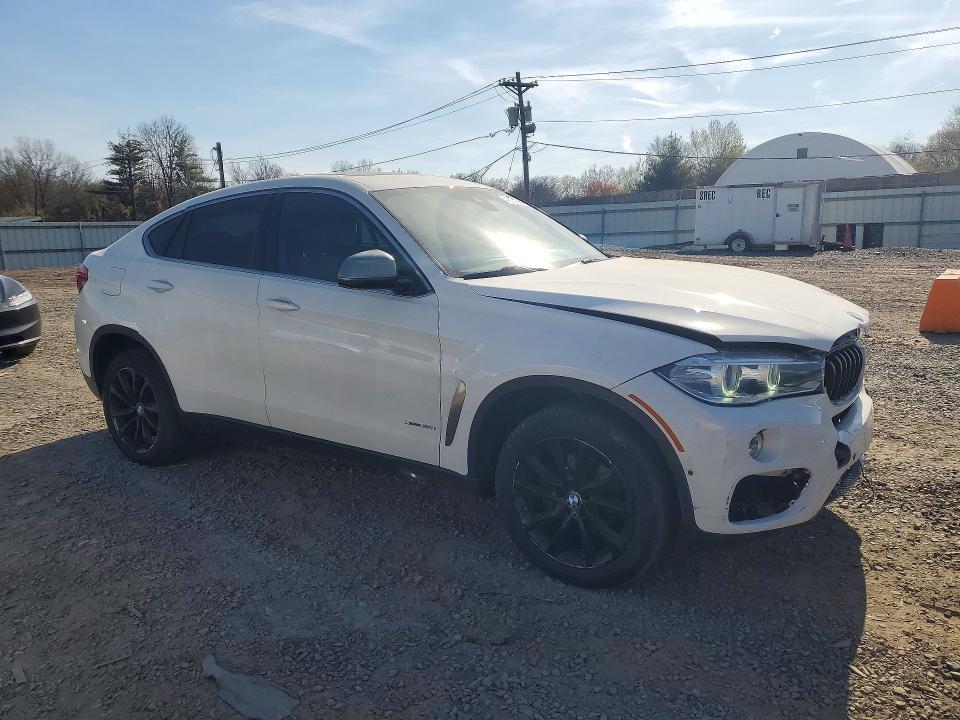 2019 BMW X6 VIN 5UXKU2C56K0Z64118 COPART salvage auction — FRONT END, NJ - CERT OF TITLE-SALVAGE, sold $450 on 2026-07-28 (photo 4)