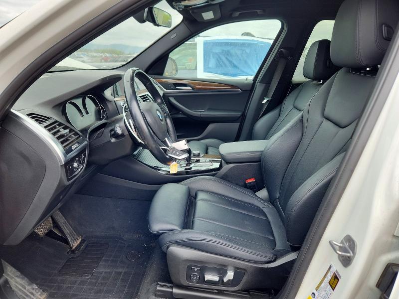 2018 BMW X3 VIN 5UXTR9C54JLC78691 COPART salvage auction — FRONT END, Or - Salvage Title Certificate, sold $5,800 on 2026-07-21 (photo 7)