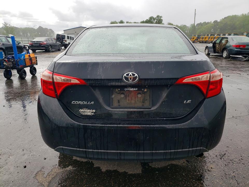 2018 Toyota Corolla VIN 5YFBURHE8JP747872 COPART salvage auction — FRONT END, Nc - Salvage Certificate Of Title, sold $1,950 on 2026-07-28 (photo 6)