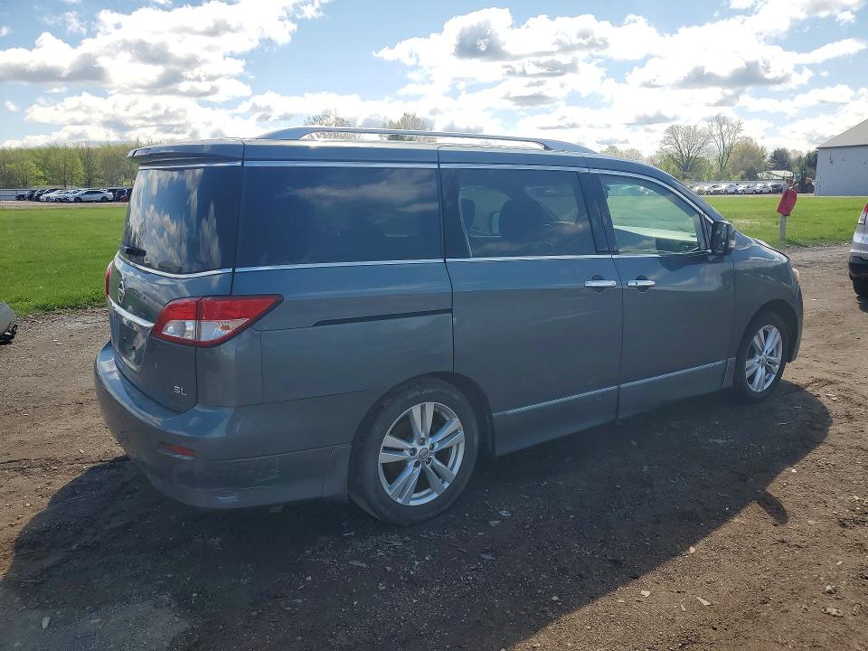 2011 Nissan Quest VIN JN8AE2KPXB9007567 COPART salvage auction — FRONT END, Oh - Cert Of Title-Salvage, sold $425 on 2026-07-09 (photo 3)