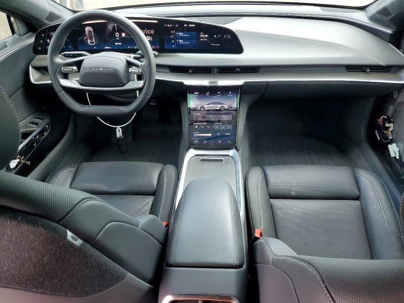 2024 Lucid motors Air VIN 50EA1TEA6RA004674 COPART salvage auction — FRONT END, OH - CERT OF TITLE-SALVAGE (P), sold $4,600 on 2026-07-27 (photo 8)