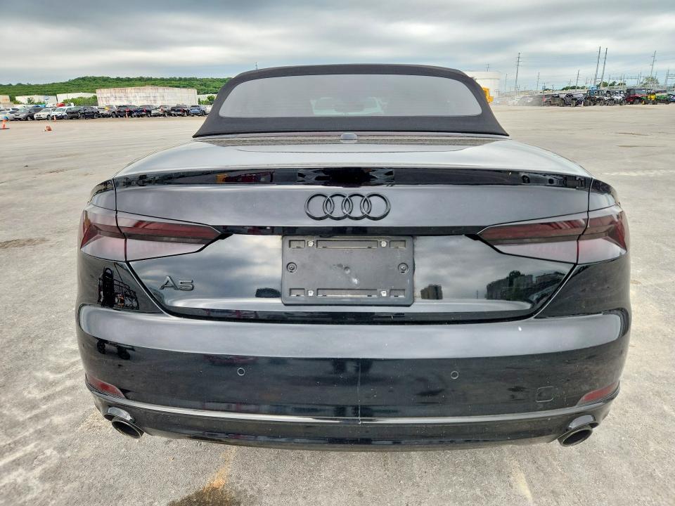 2019 Audi A5 VIN WAUYNGF55KN009165 COPART salvage auction — FRONT END, Ok - Cert Of Title-Salvage, sold $8,700 on 2026-07-06 (photo 6)