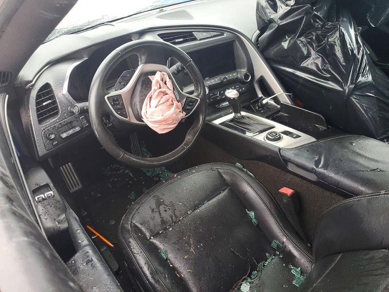 2014 Chevrolet Corvette VIN 1G1YK3D70E5122558 COPART salvage auction — FRONT END, TX - SALVAGE VEHICLE TITLE, sold $7,300 on 2026-07-02 (photo 8)