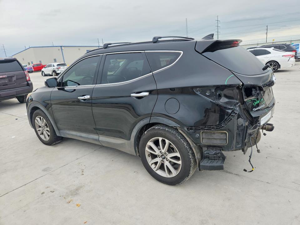 2015 Hyundai Santa fe VIN 5XYZU3LA4FG284544 COPART salvage auction — REAR END, Tx - Certificate Of Title, sold $1,850 on 2026-07-10 (photo 2)