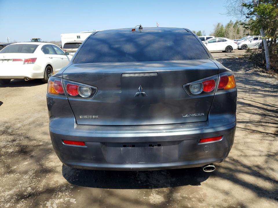2010 Mitsubishi Lancer VIN JA32U2FU4AU607384 COPART salvage auction — SIDE, ON - PERMIT NO BRAND - UNFIT, sold $1,000 on 2026-07-14 (photo 6)