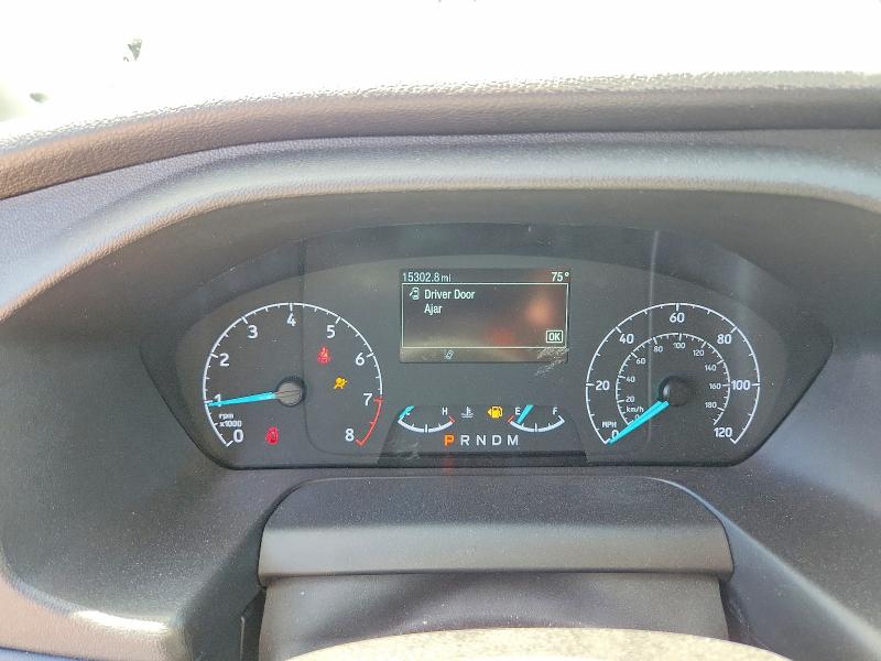 2024 Ford Transit VIN 1FTBR1Y82RKA71278 COPART salvage auction — FRONT END, Nc - Dealer Only Salvage Title, sold $16,700 on 2026-07-03 (photo 9)
