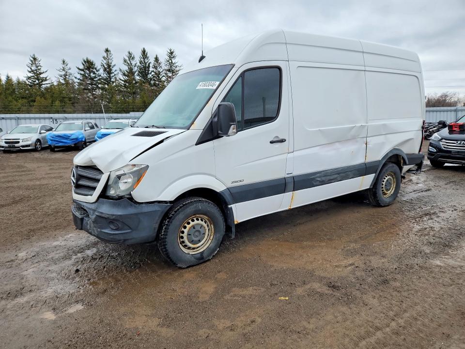 2016 Mercedes-benz Sprinter VIN WD3BE7DD9GP273871 COPART salvage auction — REAR END, On - Permit No Brand - Unfit, sold $3,550 on 2026-07-16 (photo 1)