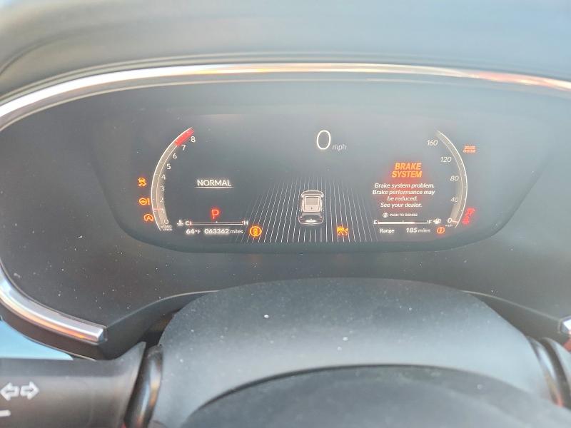 2022 Acura Mdx VIN 5J8YE1H05NL048504 COPART salvage auction — FRONT END, Nj - Cert Of Title-Salvage, sold $6,300 on 2026-07-02 (photo 9)