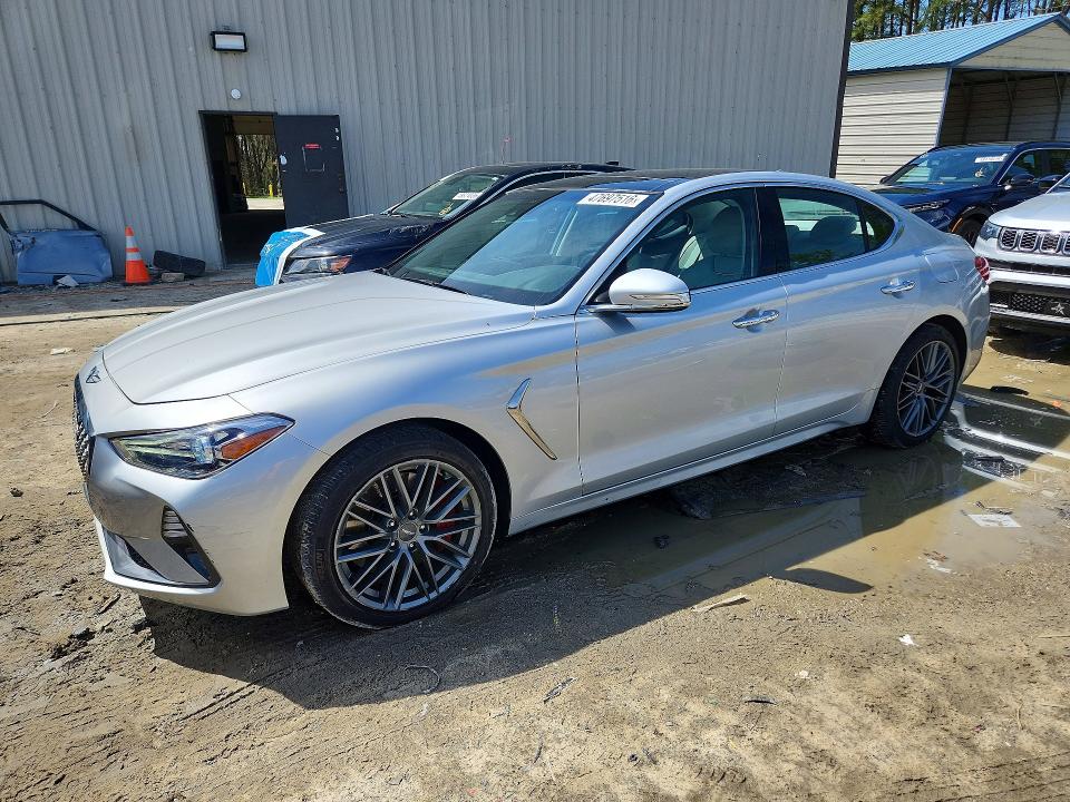 2019 Genesis G70 VIN KMTG74LE6KU023563 COPART salvage auction — SIDE, De - Salvage Certificate, sold $2,300 on 2026-07-21 (photo 1)