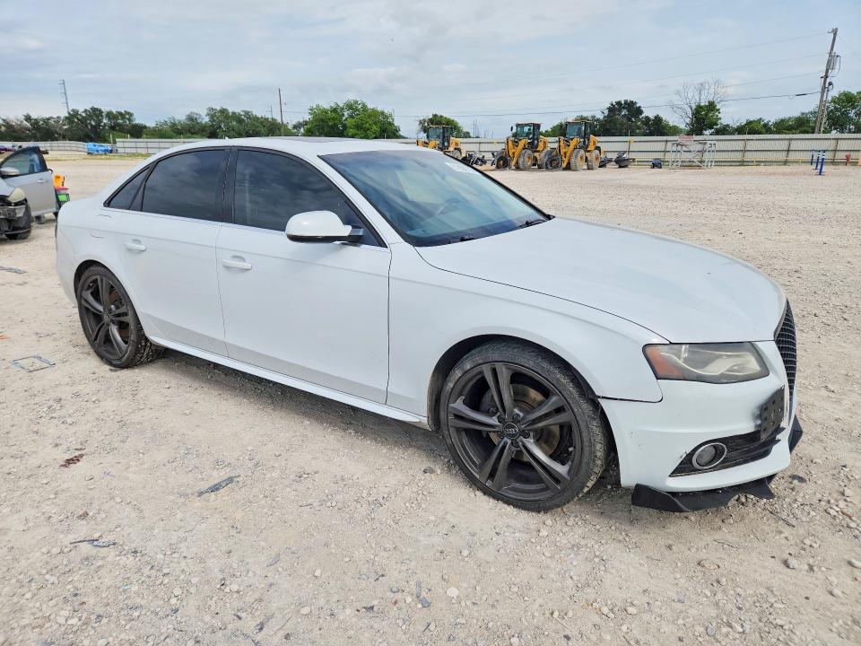 2012 Audi A4 VIN WAUFFAFL5CN010768 COPART salvage auction — FRAME DAMAGE, Tx - Salvage Vehicle Title, sold $100 on 2026-07-02 (photo 4)