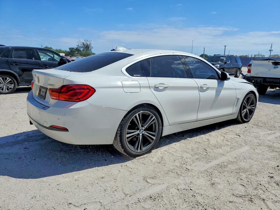 2019 BMW 4er VIN WBA4J1C50KBM18672 COPART salvage auction — FRONT END, Salvage Title, sold $4,750 on 2026-07-20 (photo 3)