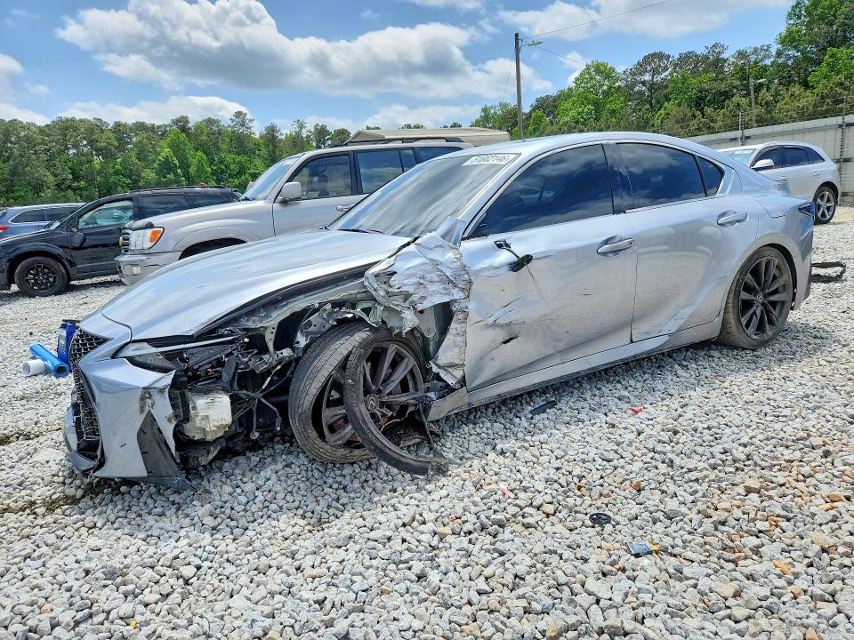 2024 Lexus Is VIN JTHBA1D2XR5131619 COPART salvage auction — FRONT END, Salvage Title, sold $925 on 2026-07-21 (photo 1)