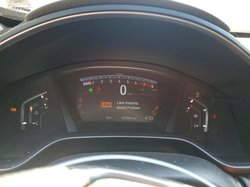 2018 Honda Cr-v VIN 7FARW2H54JE095526 COPART salvage auction — REAR END, Md - Cert Of Salvage > 75% Damage, sold $7,100 on 2026-07-14 (photo 9)
