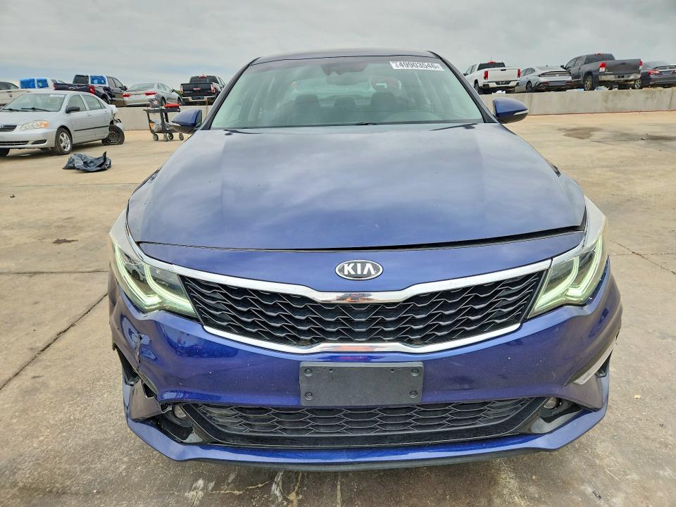 2019 Kia Optima VIN 5XXGT4L35KG319768 COPART salvage auction — FRONT END, Tx - Salvage Vehicle Title, sold $400 on 2026-07-02 (photo 5)
