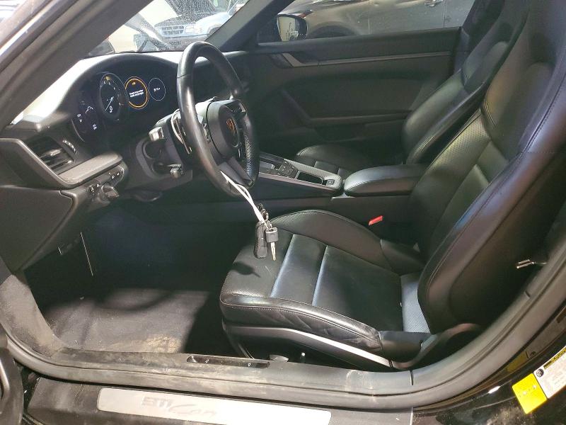 2020 Porsche 911 VIN WP0AB2A9XLS227857 COPART salvage auction — REAR END, De - Salvage Certificate, sold $27,000 on 2026-07-29 (photo 7)