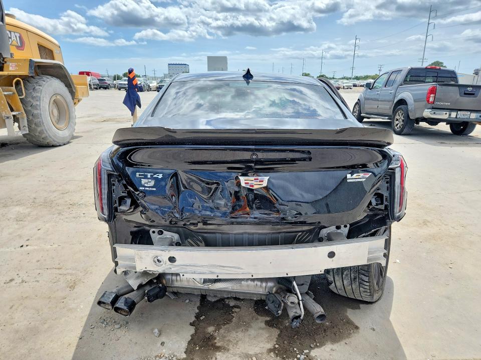 2024 Cadillac Ct4 VIN 1G6D75RP9R0410256 COPART salvage auction — REAR END, La - Cert Of Title-Salvage, sold $17,600 on 2026-07-15 (photo 6)