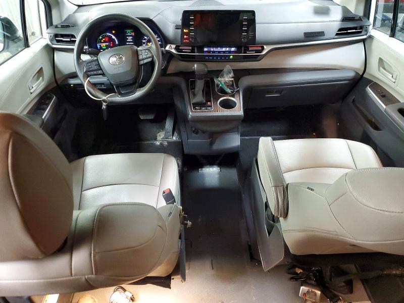 2023 Toyota Sienna VIN 5TDKSKFCXPS086425 COPART salvage auction — WATER/FLOOD, Il - Salvage Cert-Flood, sold $10,200 on 2026-07-14 (photo 8)