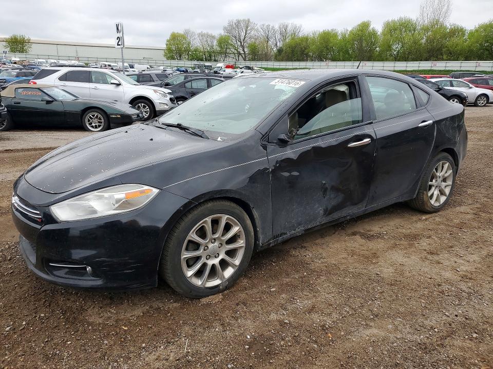 2013 Dodge Dart VIN 1C3CDFCA6DD225177 COPART salvage auction — SIDE, Mi - Certificate Of Title, sold $1,300 on 2026-07-22 (photo 1)
