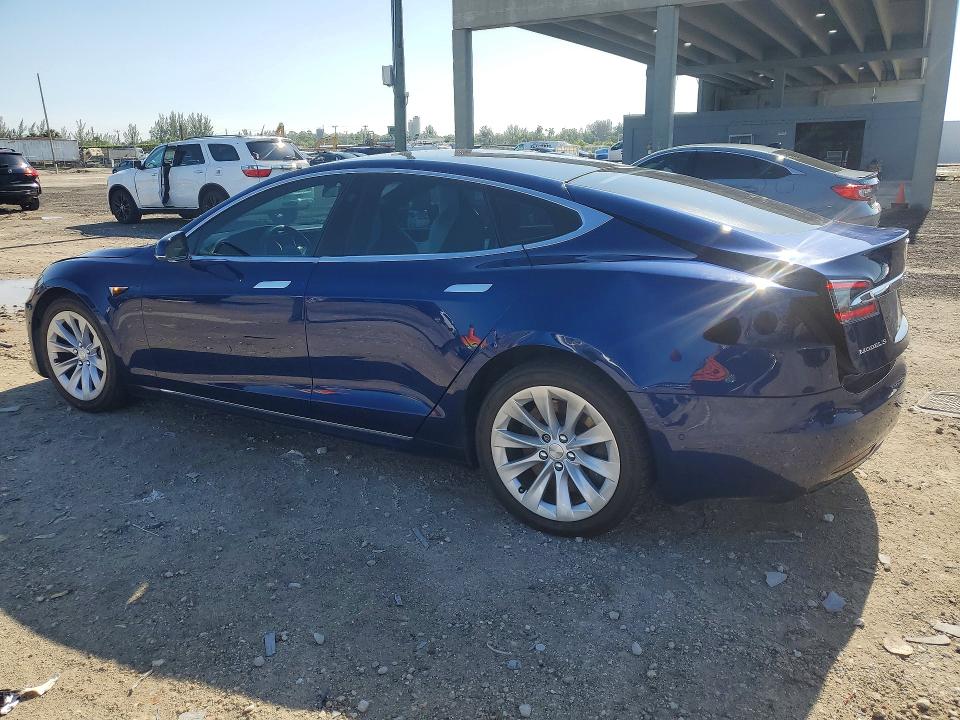 2017 Tesla Model s VIN 5YJSA1E11HF185587 COPART salvage auction — REAR END, Ca - Salvage Certificate, sold $4,700 on 2026-07-02 (photo 2)