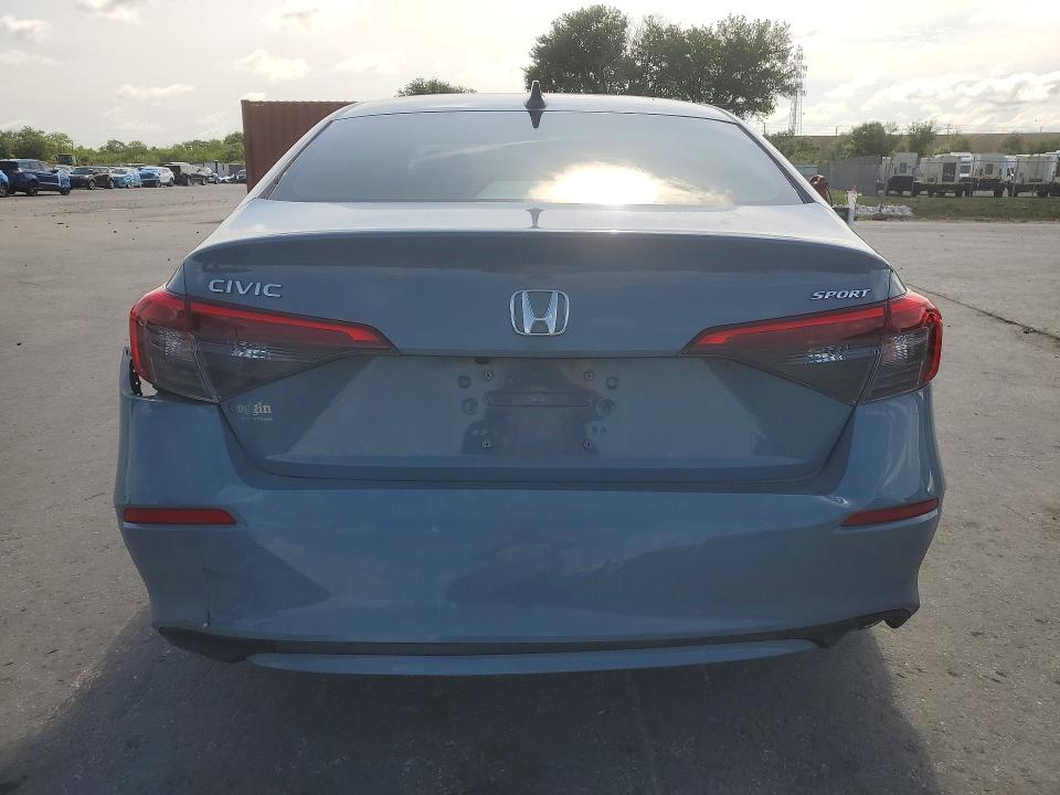 2023 Honda Civic VIN 2HGFE2F54PH543871 COPART salvage auction — FRONT END, Fl - Certificate Of Destruction, sold $6,100 on 2026-07-02 (photo 6)