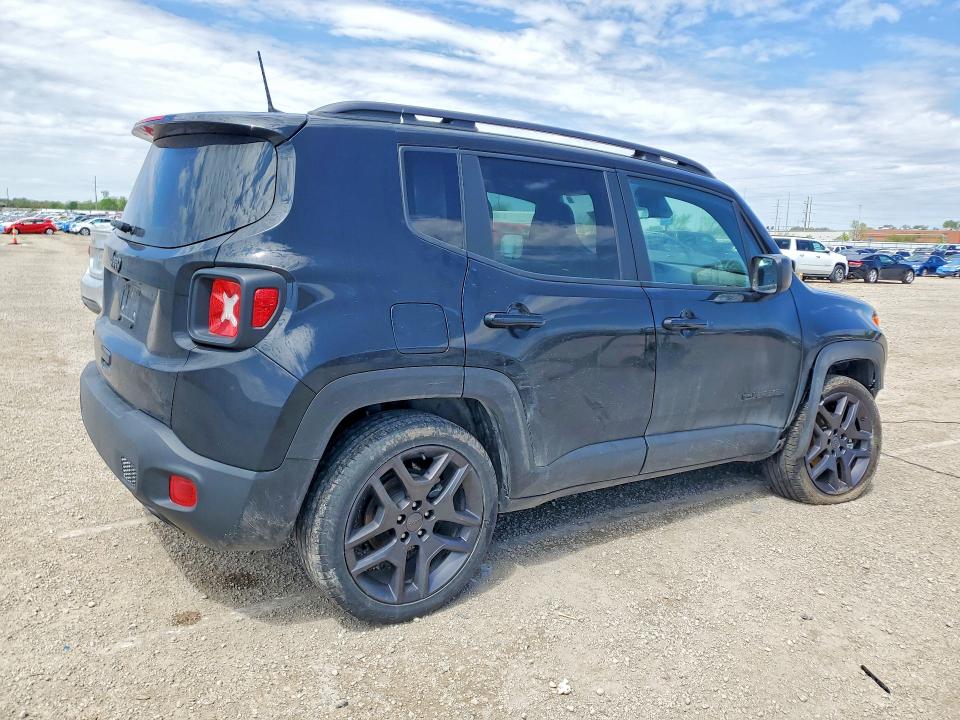 2021 Jeep Renegade VIN ZACNJDBB1MPM92091 COPART salvage auction — FRONT END, Ia - Cert Of Title-Salvage Title, sold $4,650 on 2026-07-08 (photo 3)